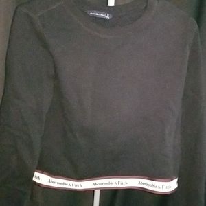 Abercrombie tape lining sweatshirt